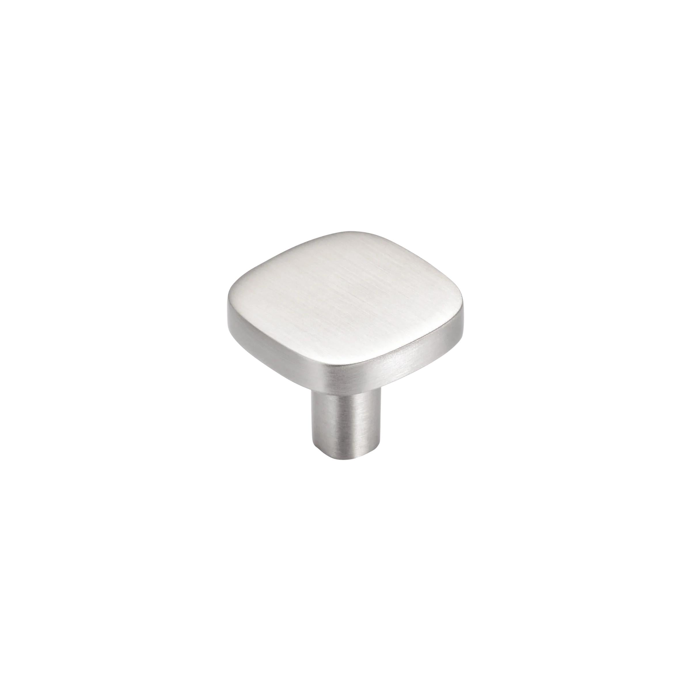 MOMO HANDLES PORTO KNOB 26MM SATIN CHROME in Satin Chrome