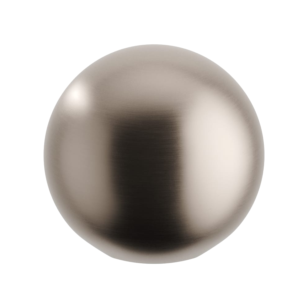 Cupboard Knob Puerto Satin Nickel D38xP35mm in Satin Nickel