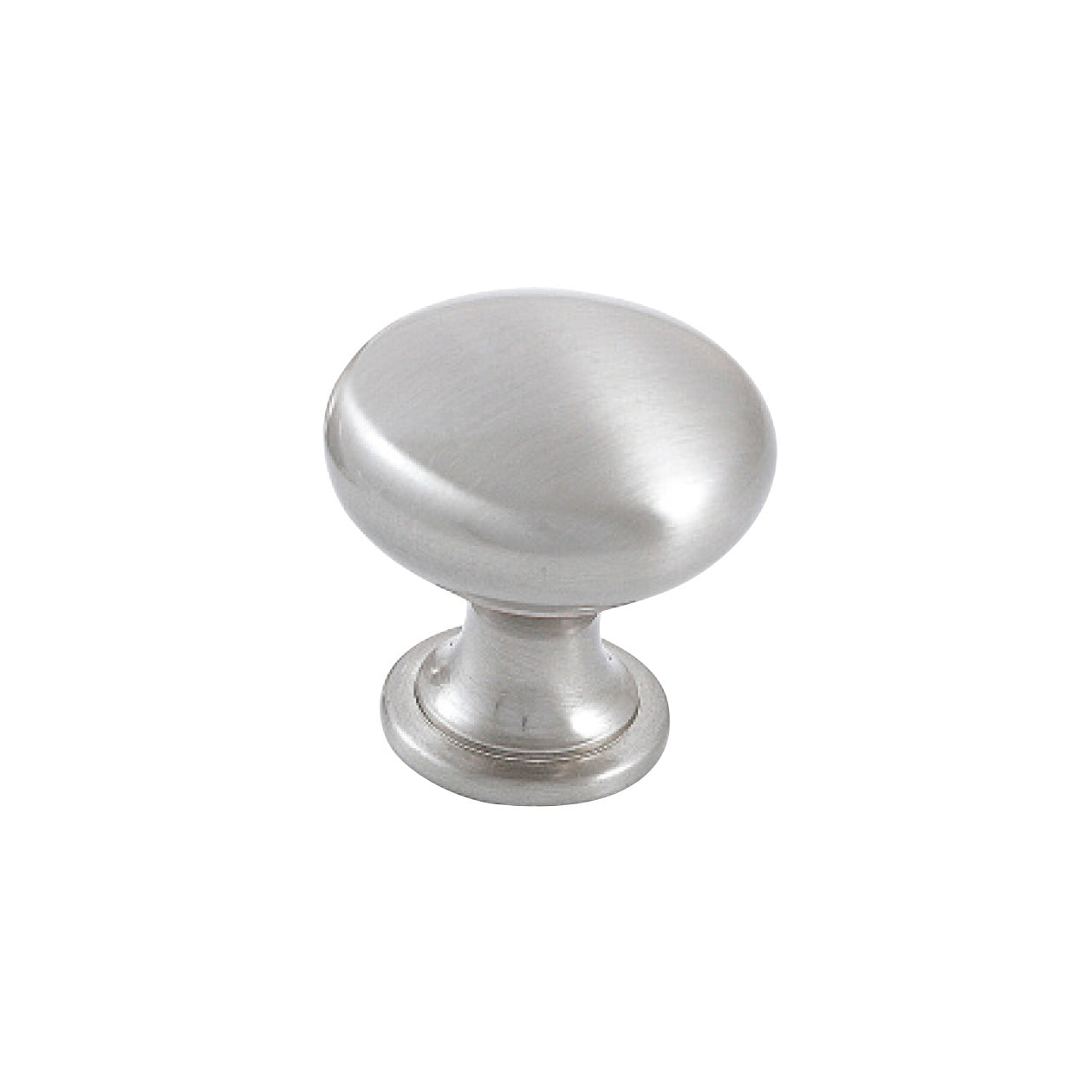 Momo FLORENCIA plain cabinet knob in brown finish, featuring a smooth, rounded design for modern furniture hardware.