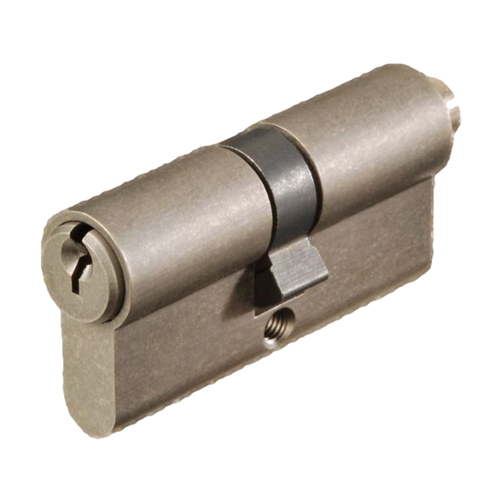 Zanda Euro Double Cylinder 70mm (KEY/KEY) - Keyed to Differ — Graphite Nickel