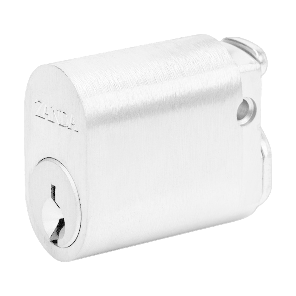 Zanda Oval 6 Pin Cylinder - Keyed Alike — White