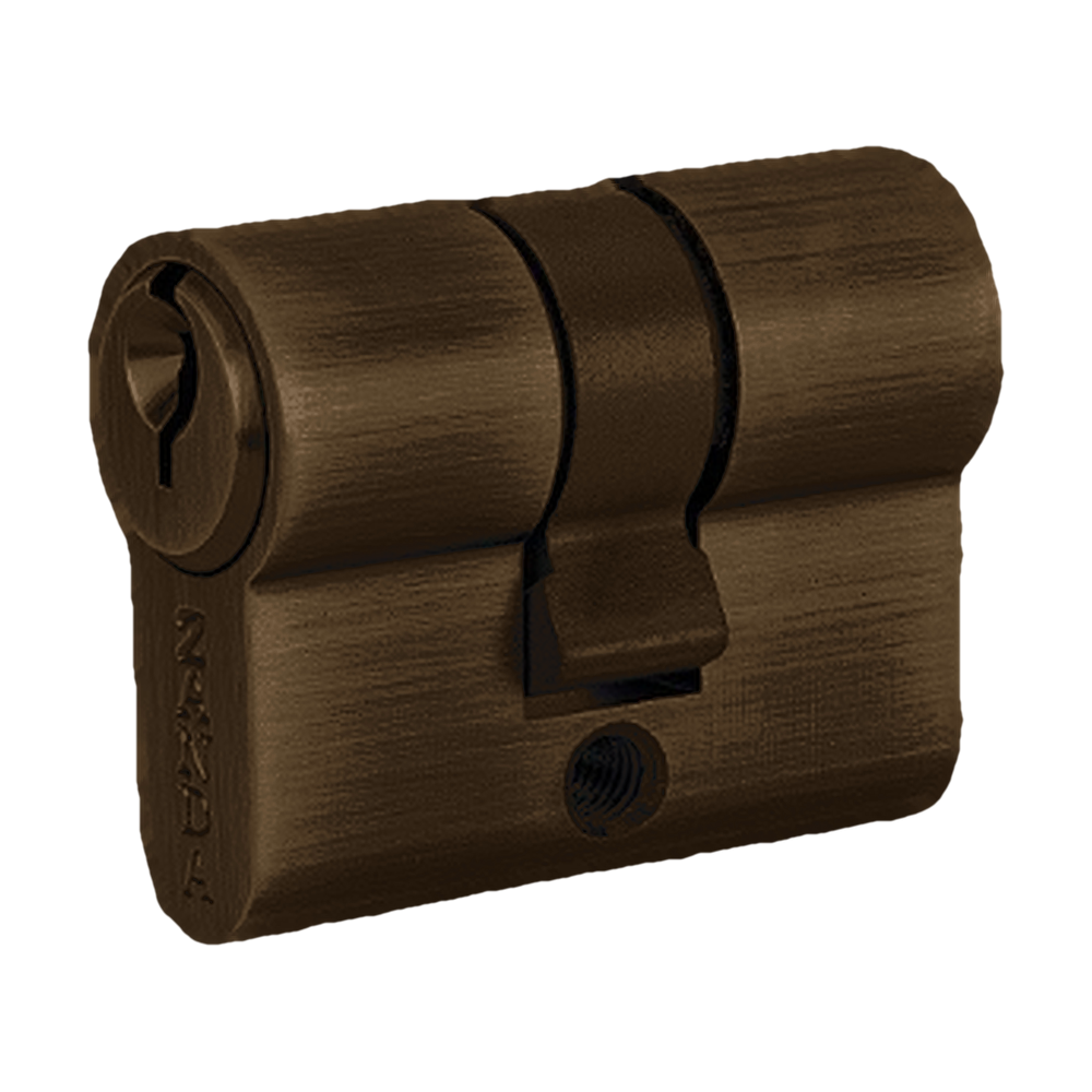 Zanda Euro Double Cylinder 40mm (KEY/KEY) - Keyed Alike — Ember Bronze