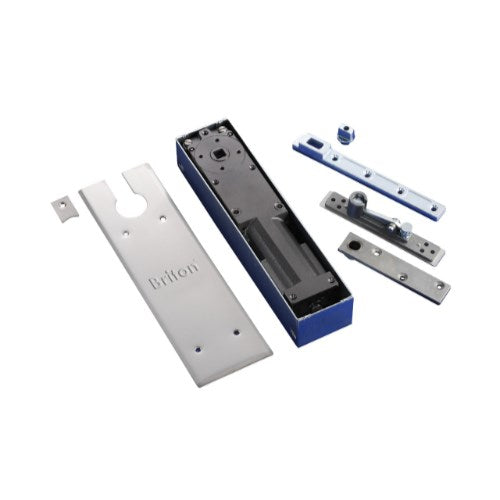 Briton 7500 Floor Spring, EN3-EN6 (Door - max weight 250kg, max width 1400mm) in Satin Stainless
