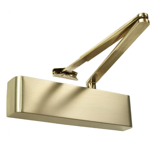 Zanda TS9205 Slimline Closer Combined Unit, architectural hardware with sleek metal finish and modern design for door security.