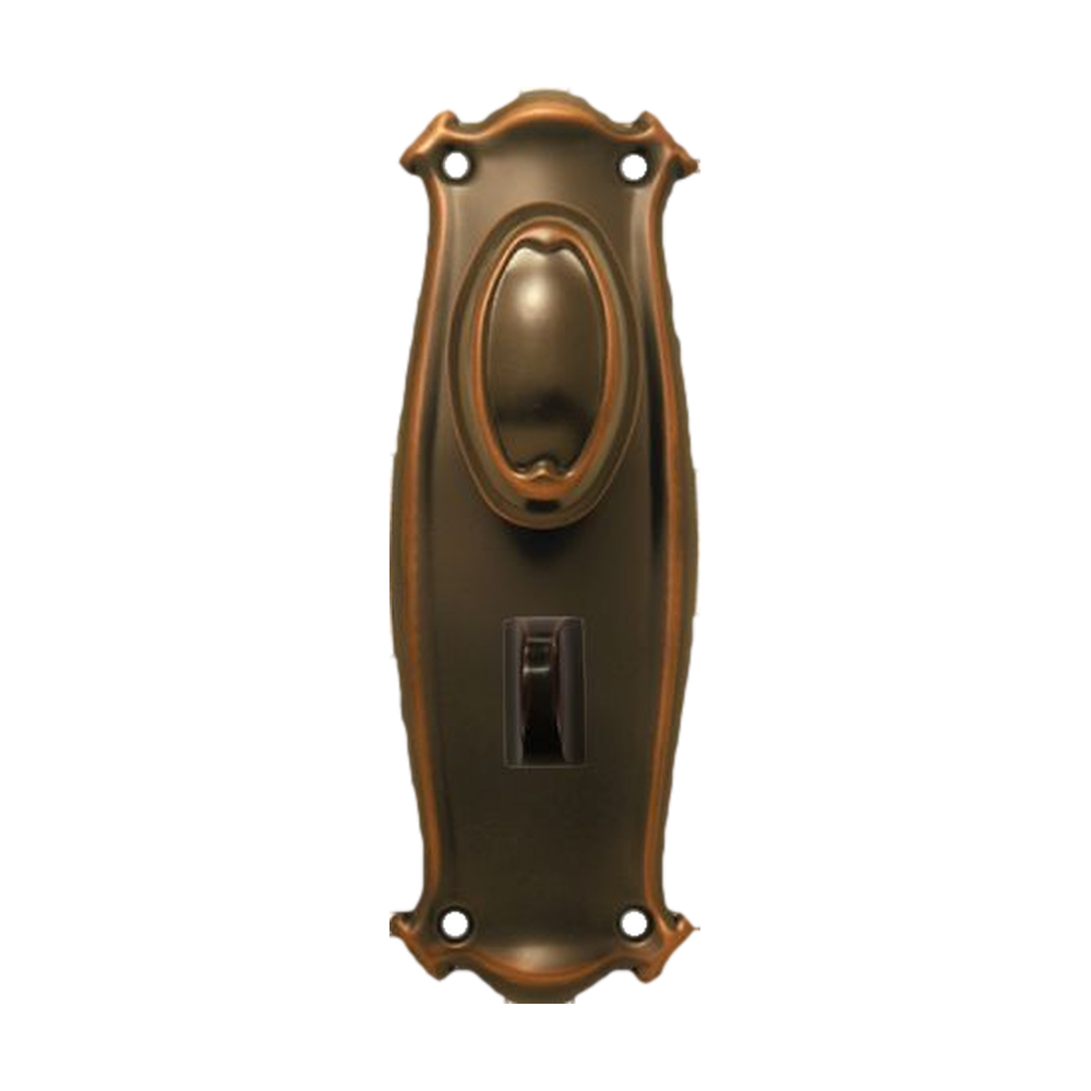Knob Latch Privacy ATQ 195x65mm in Antique Copper