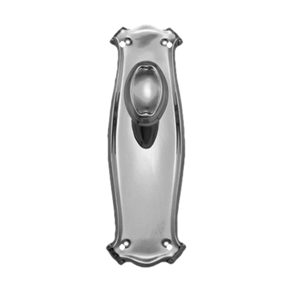 Knob Latch Passage Set CP 195x65mm in Polished Chrome