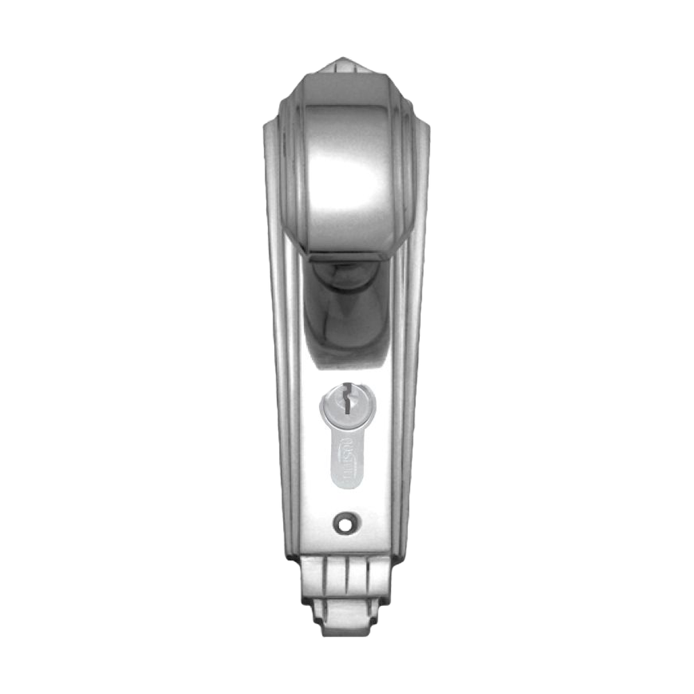 Knob Latch (CC 47.6mm) CP 184x53mm in Polished Chrome