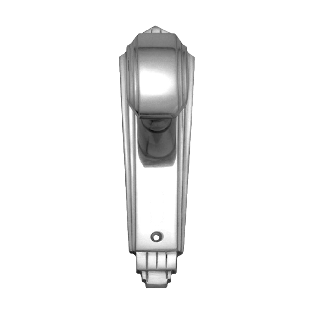 Knob Latch (CC 57mm) CP 184x53mm in Polished Chrome