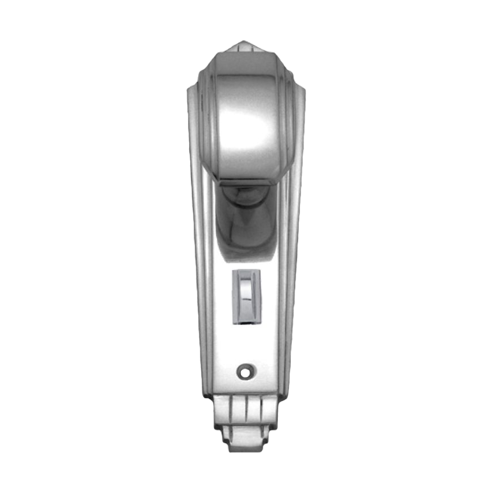 Knob Latch Privacy CP 184x53mm in Polished Chrome