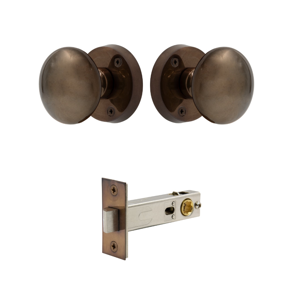 Victorian Knob Rose - Passage in Antique Bronze
