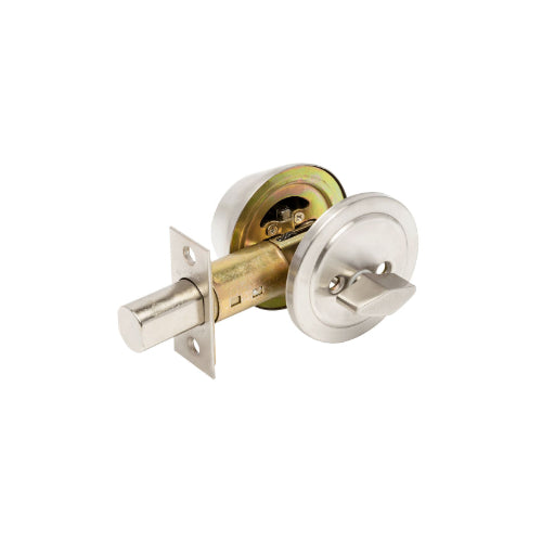 Jura Single Deadbolt, Keyed Different - Display Packed in Brushed Nickel