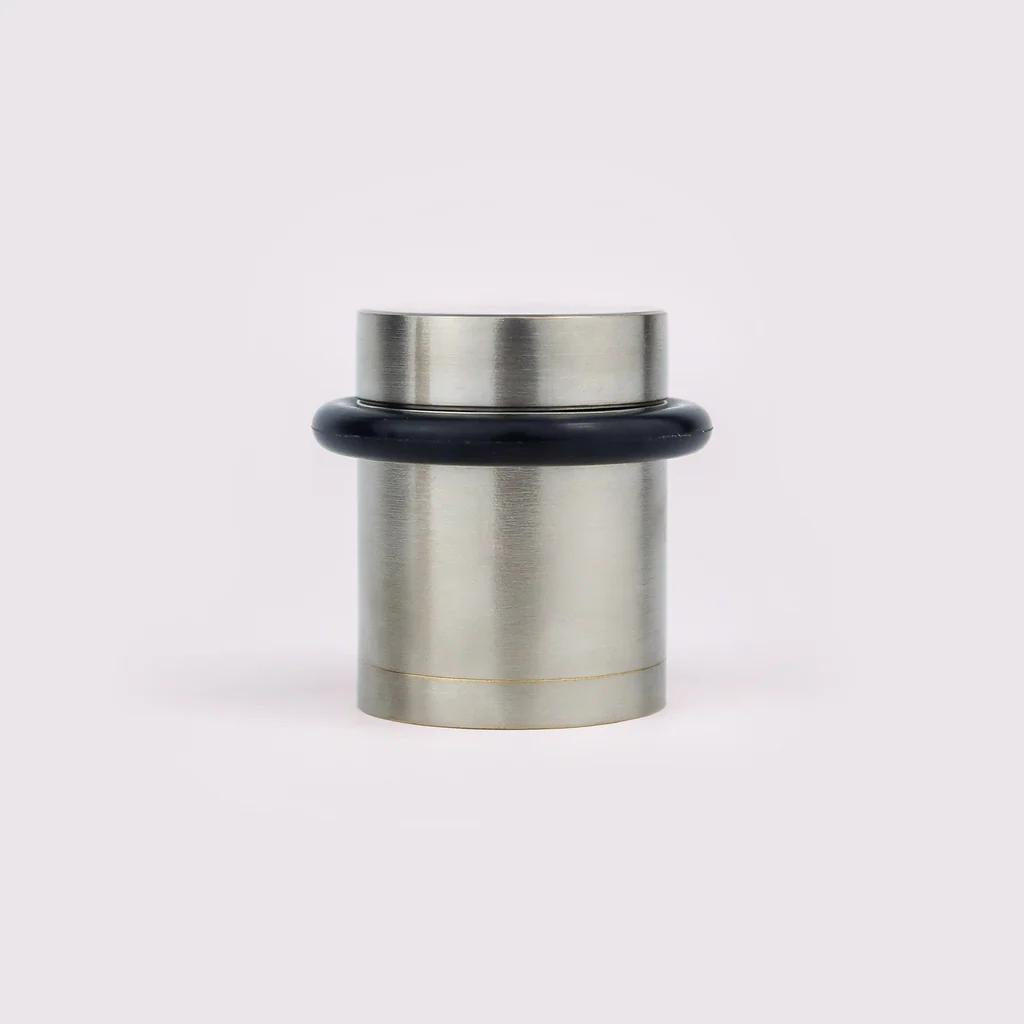 Floor Door Stop - Satin Nickel in Satin Nickel