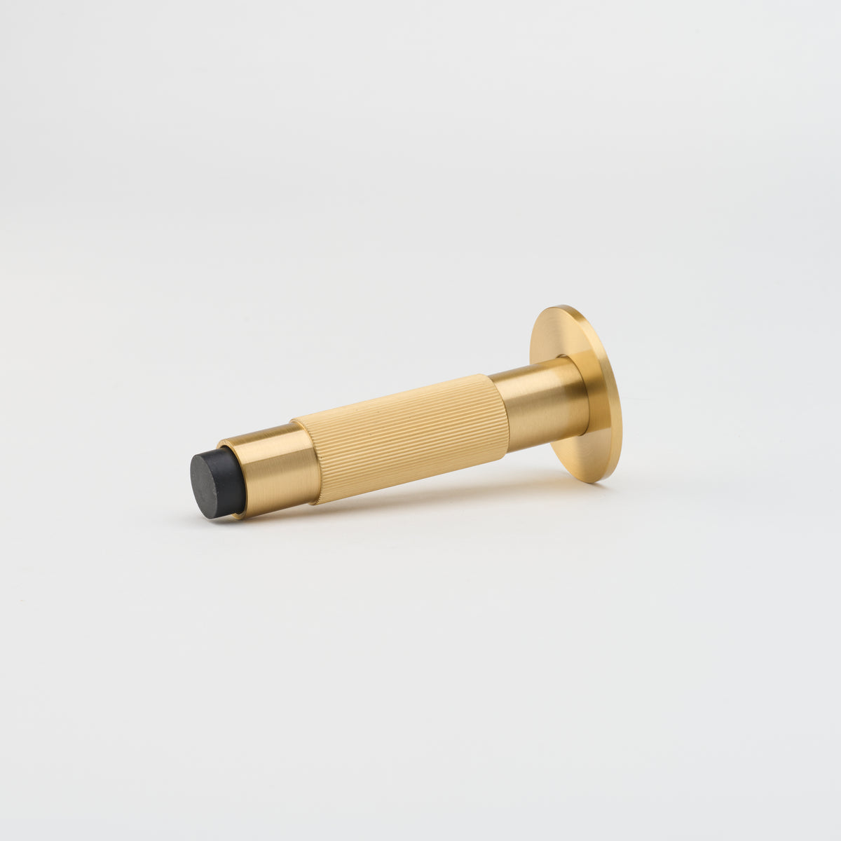 Lo & Co Linear Doorstop from architectural hardware collection, featuring sleek design and durable construction for door protection.