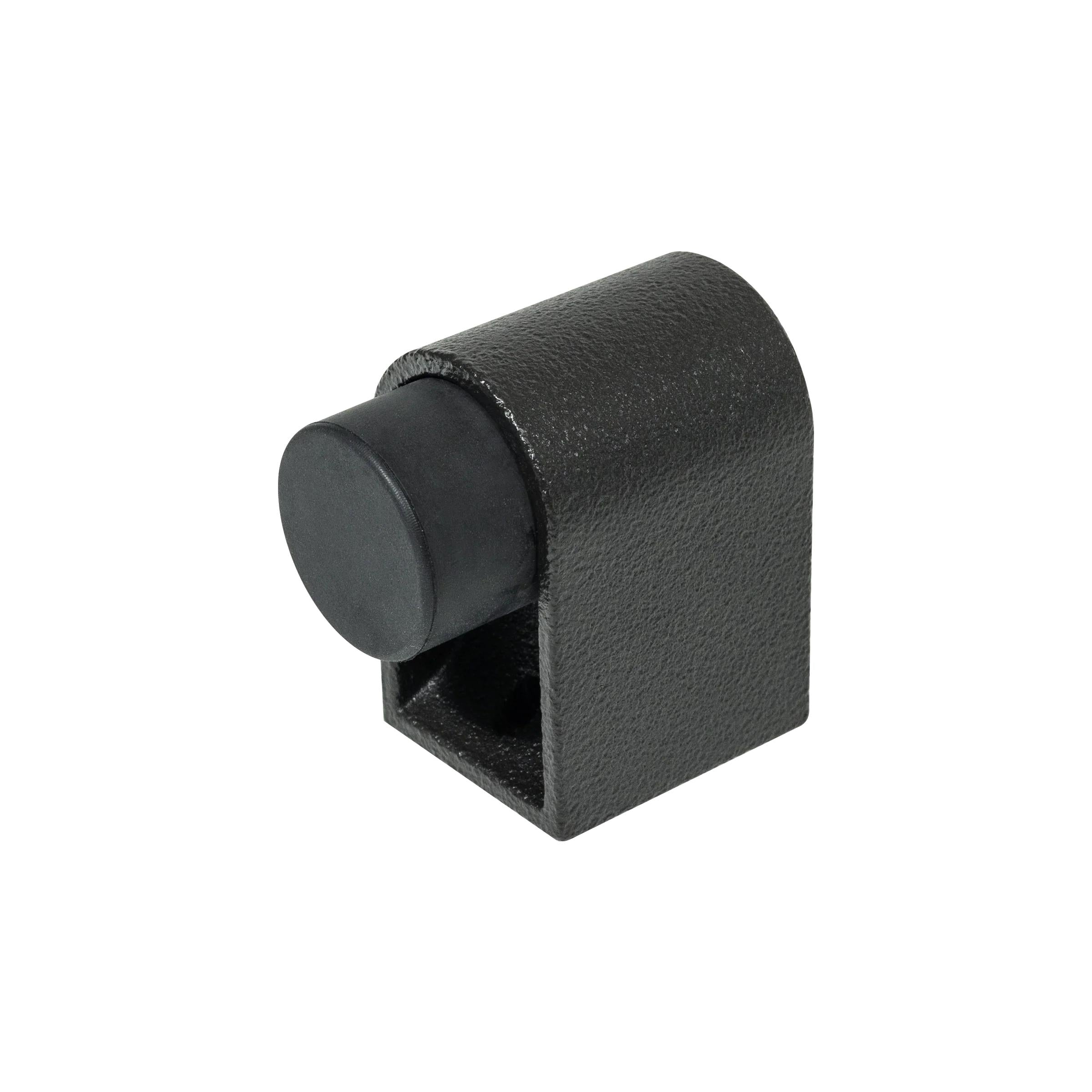 MOMO HANDLES CASEY DOOR STOP 47MM MATT BLACK in Matt Black