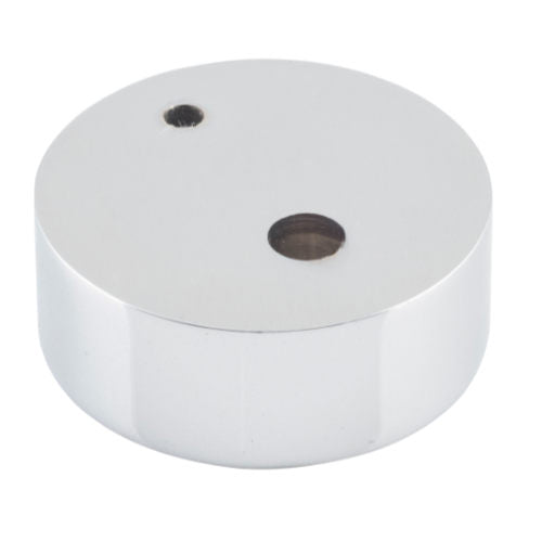 Door Stop Spacer Oval Chrome Plated H15xD40mm in Chrome Plated