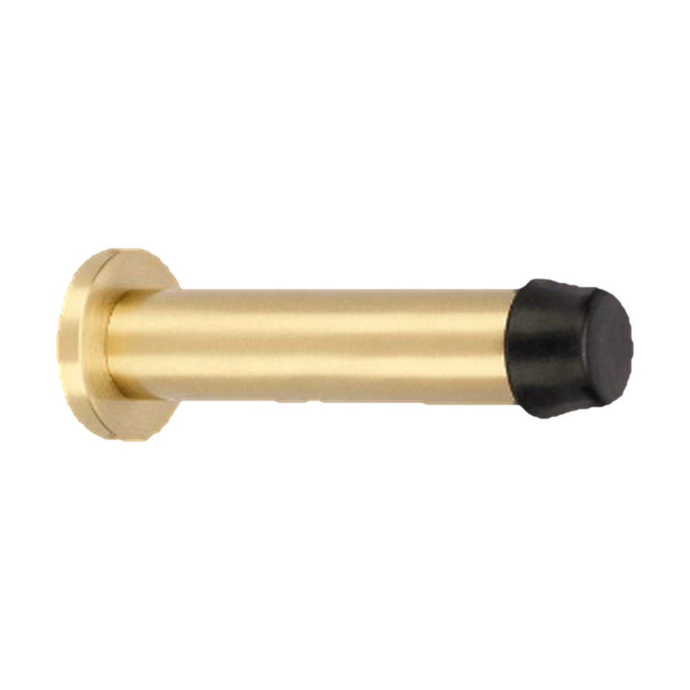 Zanda Skirting Concealed Fix Door Stop — Satin Brass — DSZA5240.SB