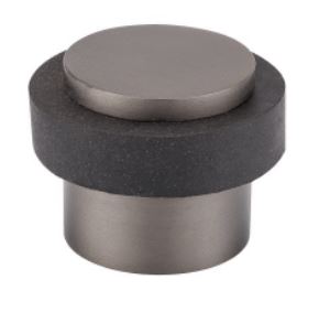 Floor Mounted Door Stop, 38x38mm in Graphite Nickel