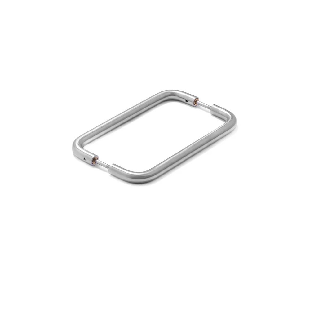 Stream 200mm Entrance Pull 316 Grade SS - Satin Stainless Steel - Back-to-Back in Satin Stainless
