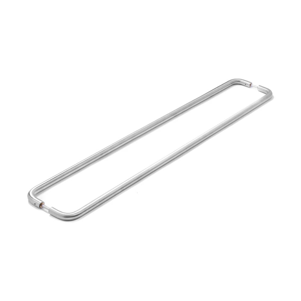 Stream 700mm Entrance Pull 316 Grade SS - Satin Stainless Steel - Back-to-Back in Satin Stainless