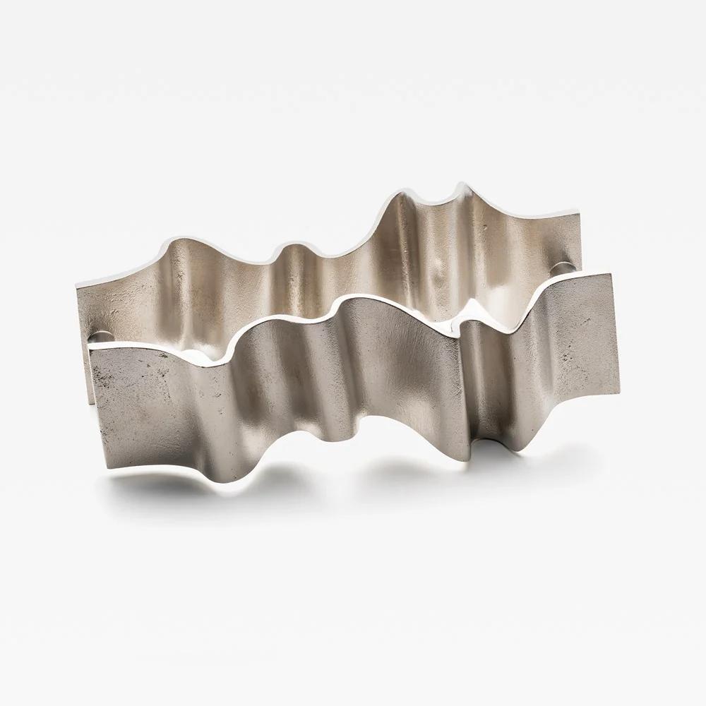 Lucia Entry Pull Pewter 295mm (11.61") Set in Pewter
