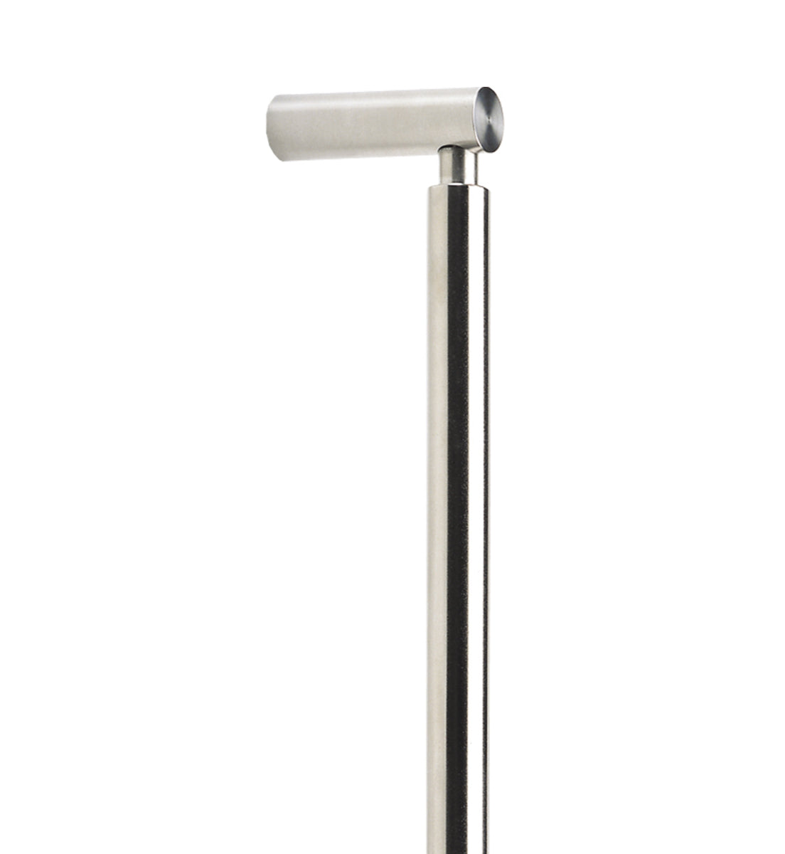 2019 Single Entrance Handle, Rear Disk Fix, 400mm x 19mm, CTC 381mm in Satin Stainless