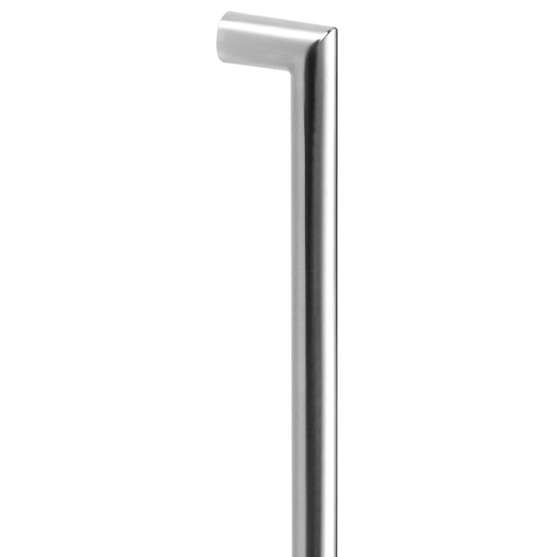 8210 Pair of Entrance Handles, Back-to-Back, 425mm x 25mm, CTC 400mm in Satin Stainless