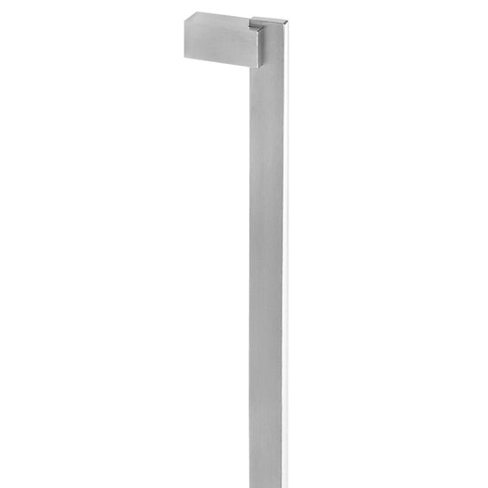 8280 Single Entrance Handle, Rear Disk Fix, 835mm x 25mm x 10mm, CTC 800mm in Satin Stainless
