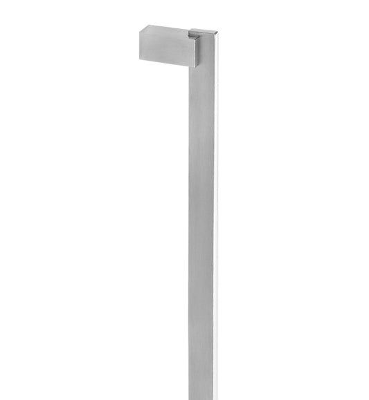 8280 Single Entrance Handle, Rear Disk Fix, 835mm x 25mm x 10mm, CTC 800mm in Satin Stainless
