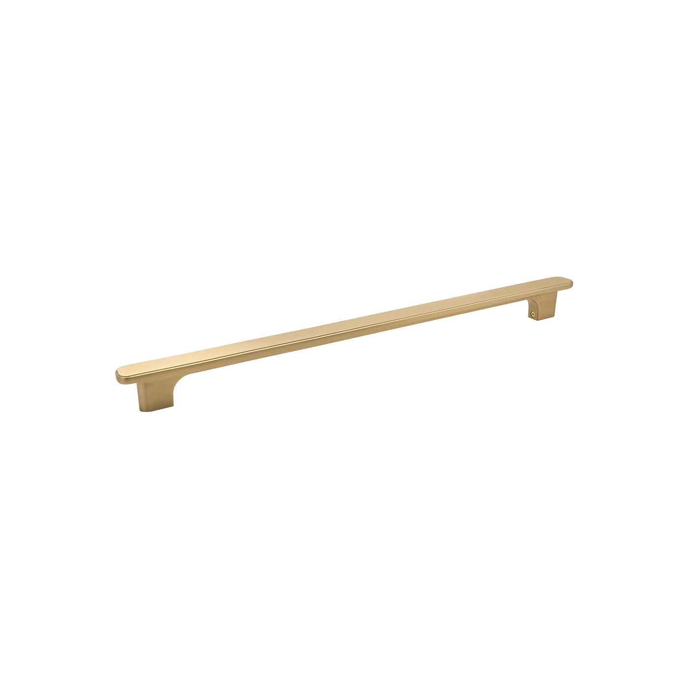 MOMO ASPEN ENTRY PULL HANDLE BRUSHED SATIN BRASS in Brushed Satin Brass