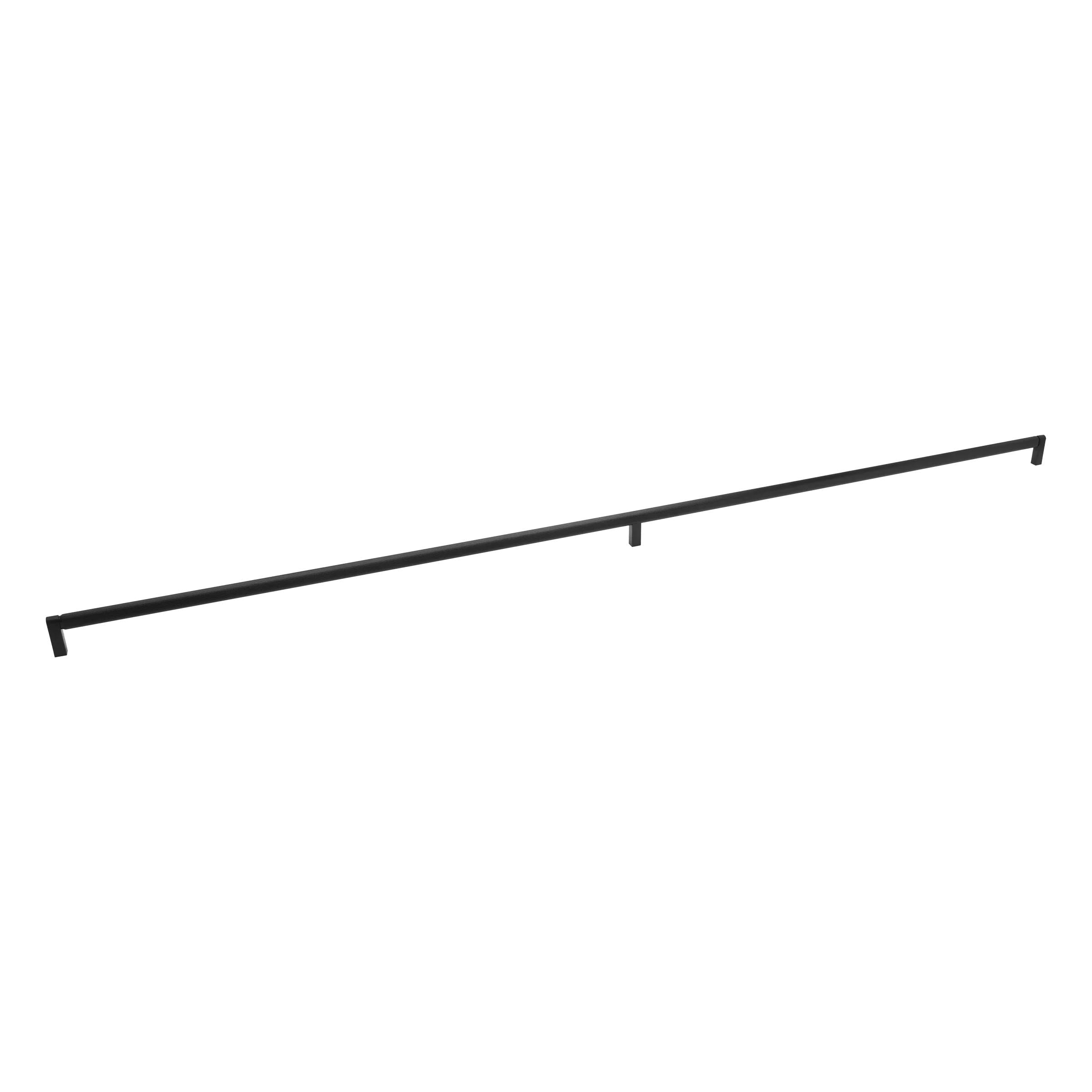 MOMO HANDLES BROOKLYN BIG BACK TO BACK DOOR PULL SET 1056MM BRUSHED BLACK in Brushed Black
