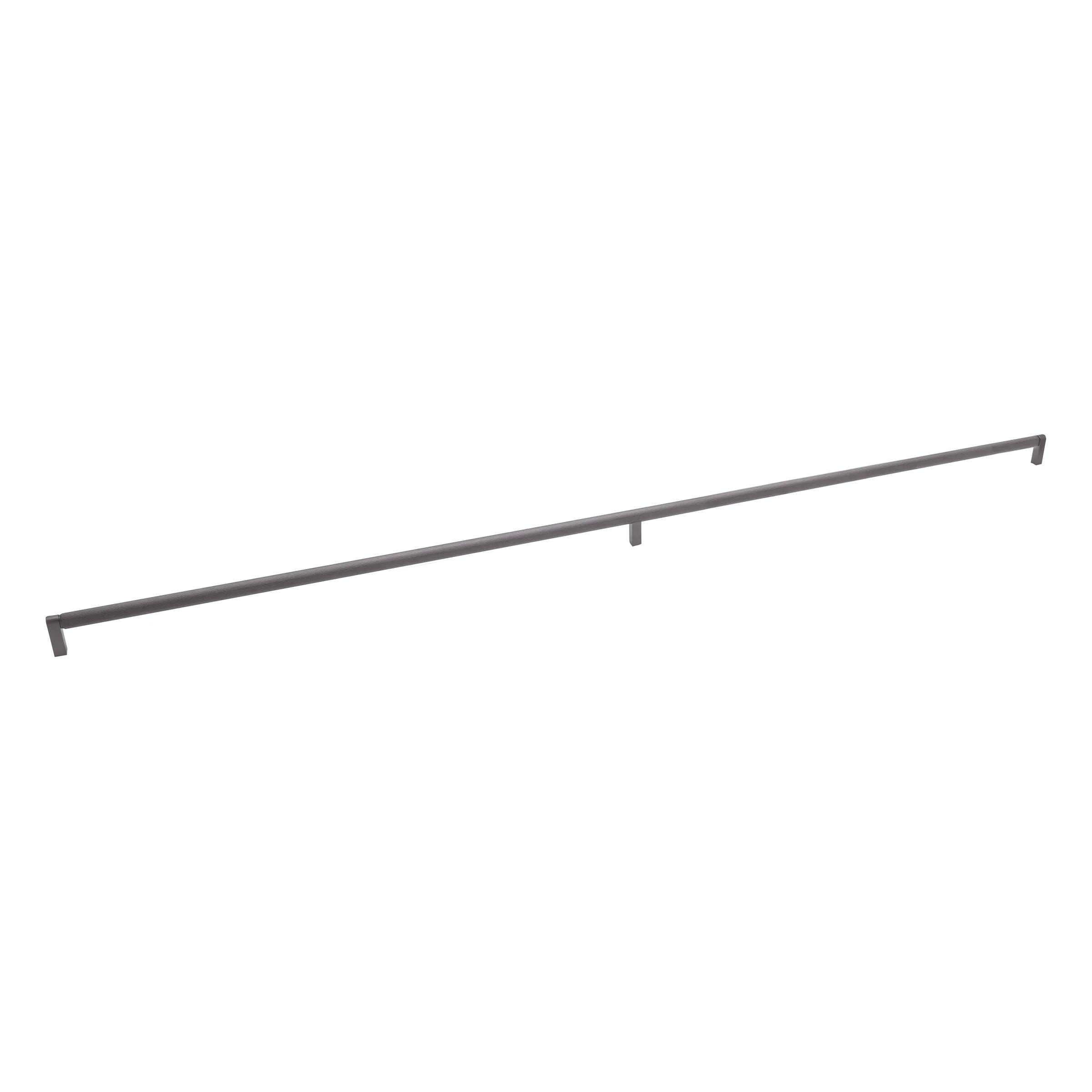 MOMO HANDLES BROOKLYN BIG BACK TO BACK DOOR PULL SET 1056MM BLACK TITANIUM in Black Titanium