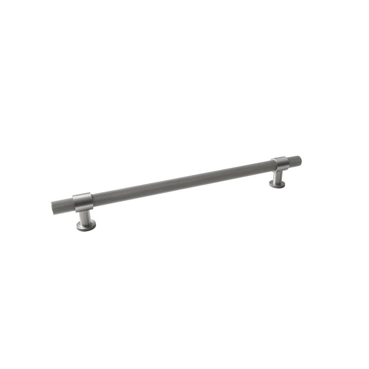 MOMO BELGRAVIA KNURLED ENTRY PULL HANDLE DULL BRUSHED NICKEL in Dull Brushed Nickel