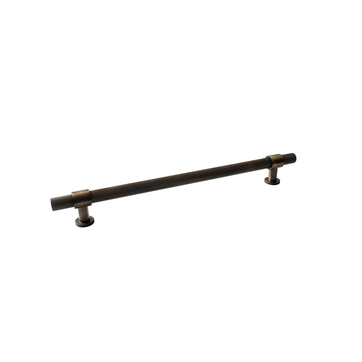 MOMO BELGRAVIA KNURLED ENTRY PULL HANDLE DARK BRONZE in Dark Bronze