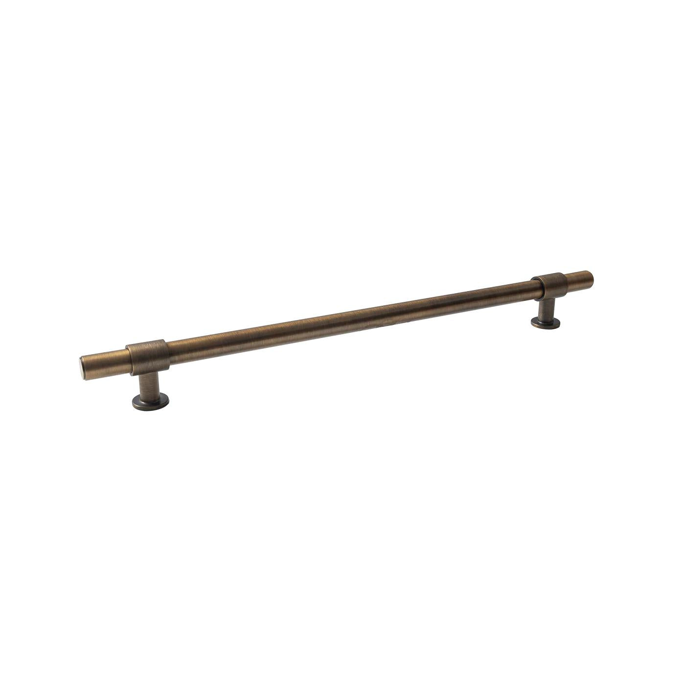 MOMO BELGRAVIA PLAIN DOOR PULL WITH BACK TO BACK FIXING 416MM BRONZE in Bronze