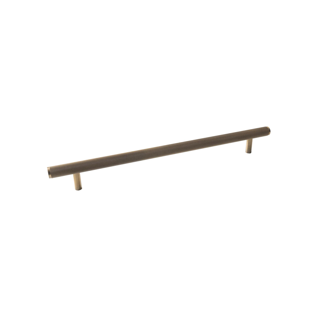 MOMO BELLEVUE KNURLED ENTRY PULL HANDLE DARK BRUSHED BRASS in Dark Brushed Brass
