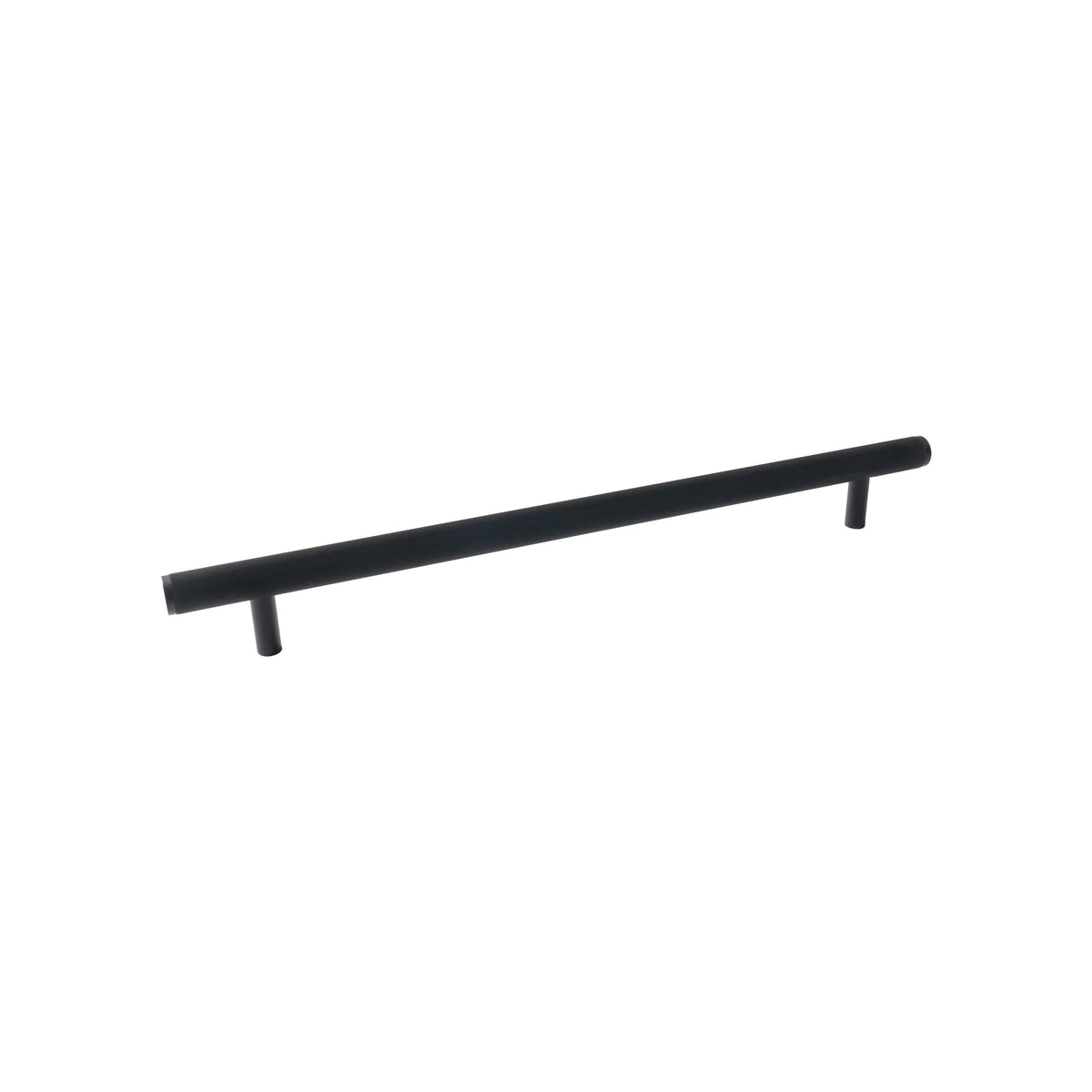MOMO BELLEVUE LINED ENTRY PULL HANDLE MATT BLACK in Matt Black