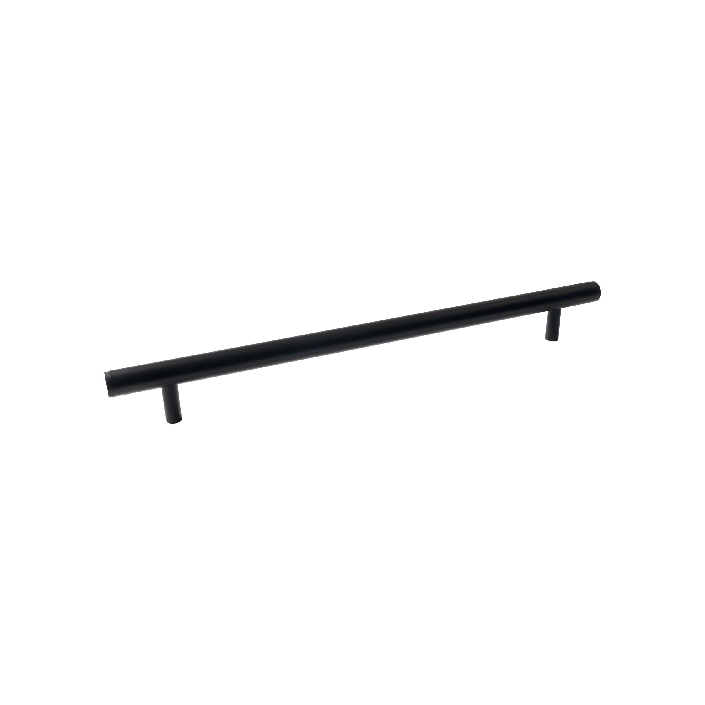 MOMO BELLEVUE PLAIN ENTRY PULL HANDLE MATT BLACK in Matt Black