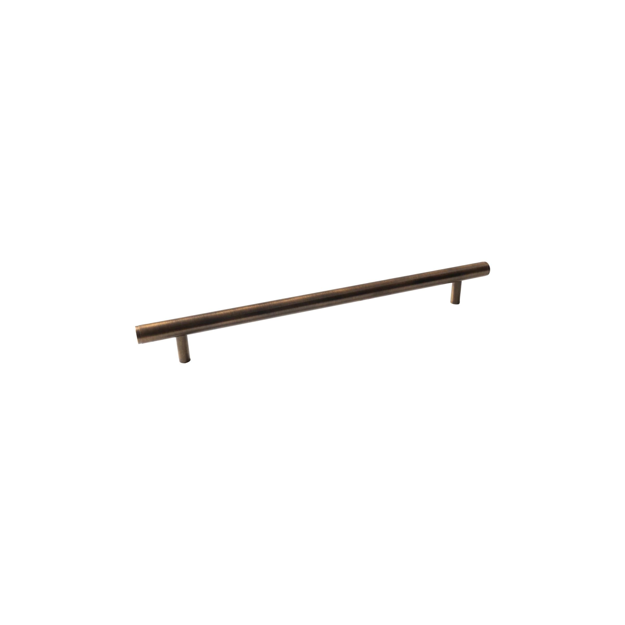 MOMO BELLEVUE PLAIN DOOR PULL WITH BACK TO BACK FIXING 416MM BRONZE in Bronze