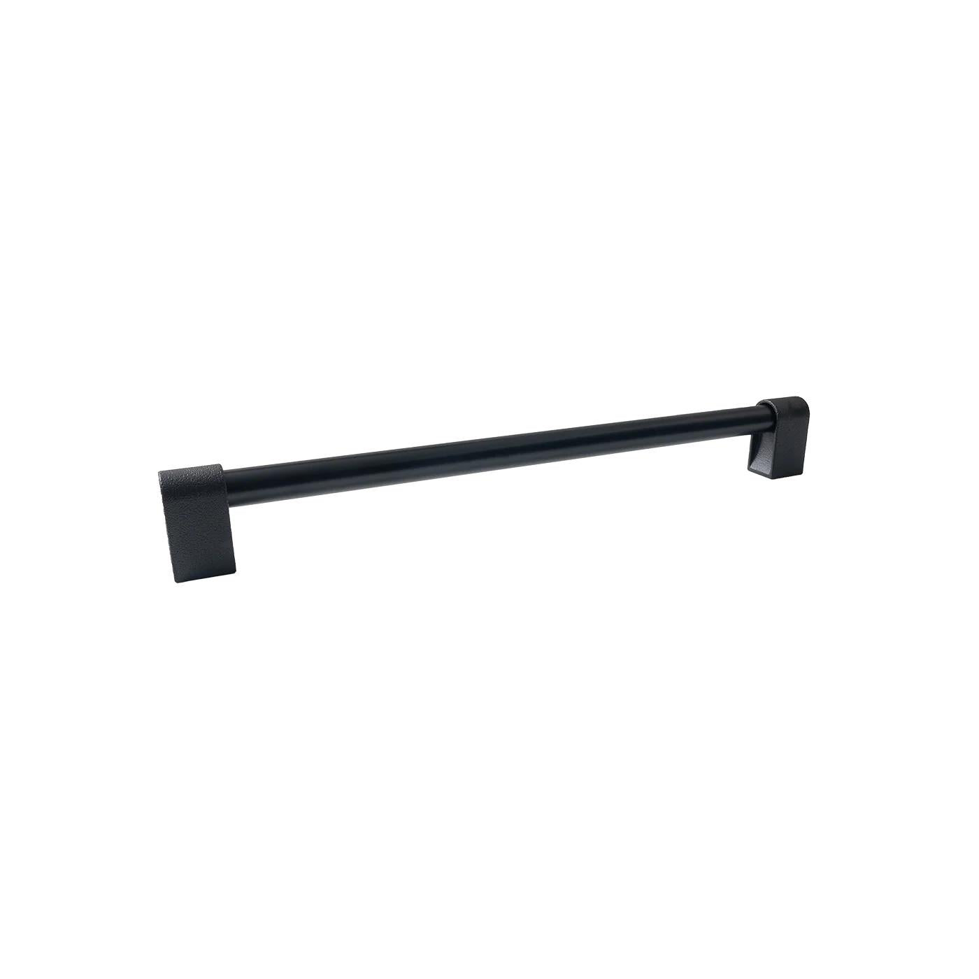 MOMO HANDLES CASEY BIG BACK TO BACK DOOR PULL SET 416MM MATT BLACK in Black