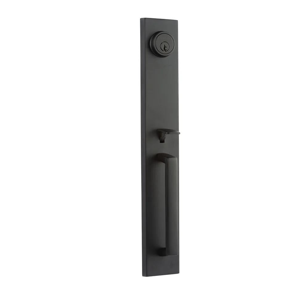 Montpellier Dummy w/Straight Lever MB BP in Matt Black