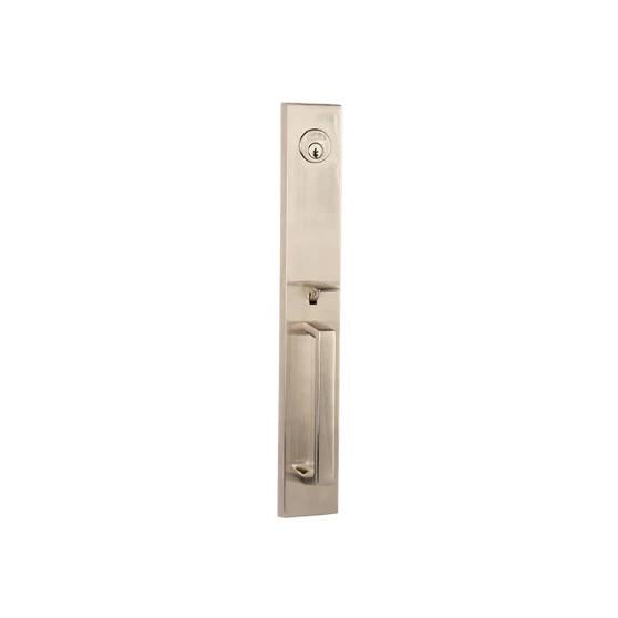 Montpellier Dummy w/Straight Lever SN BP in Satin Nickel
