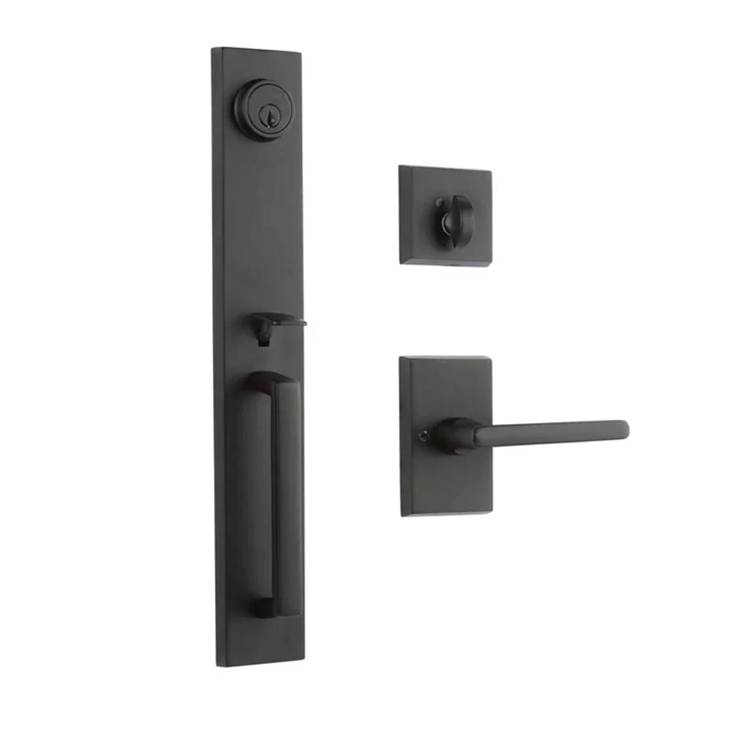 Montpellier Entry S/C w/Straight Lever MB BP in Matt Black