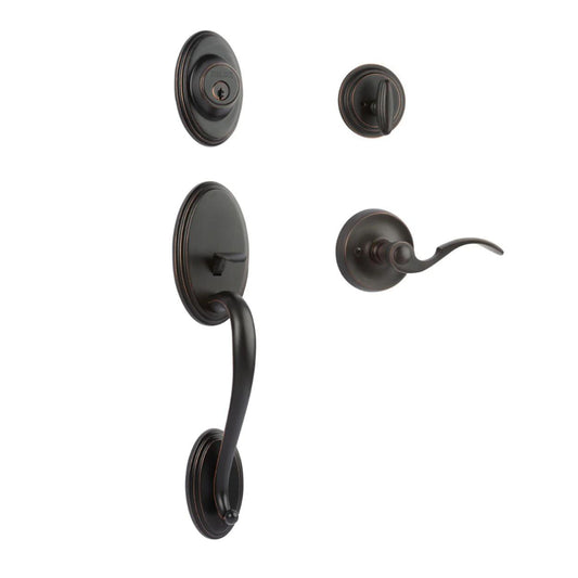 Somme Entry S/C w/Flutto Lever VB BP in Venetian Bronze