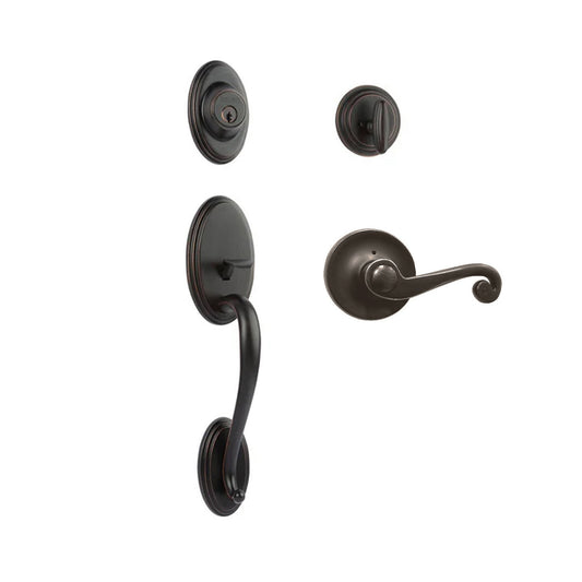 Somme Entry S/C w/Spira Lever VB BP in Venetian Bronze