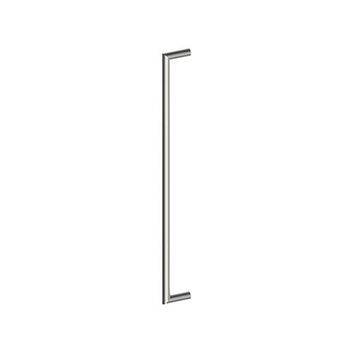 CETINA Entrance Pull Handles, Stainless Steel, 25mm Ø 600mm CTC (Back to Back Pair) in Prepared for Powder Coat