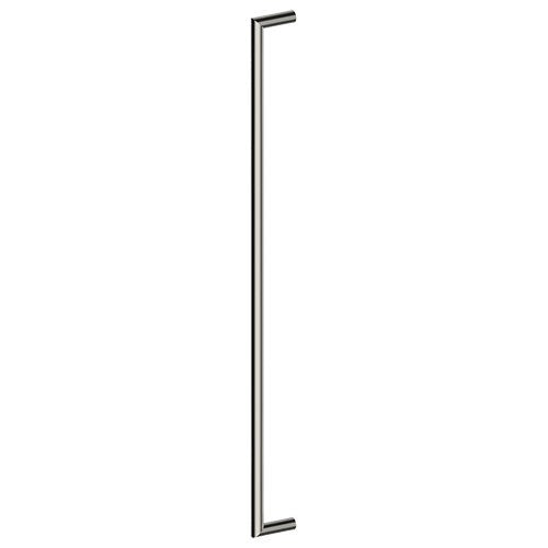 CETINA Entrance Pull Handles, Stainless Steel, 25mm Ø 800mm CTC (Back to Back Pair) in Polished Stainless Steel