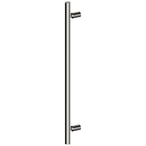 DUO Entrance Pull Handles, Stainless Steel, 32mm Ø x 800mm CTC (Back to Back Pair) in Polished Stainless Steel