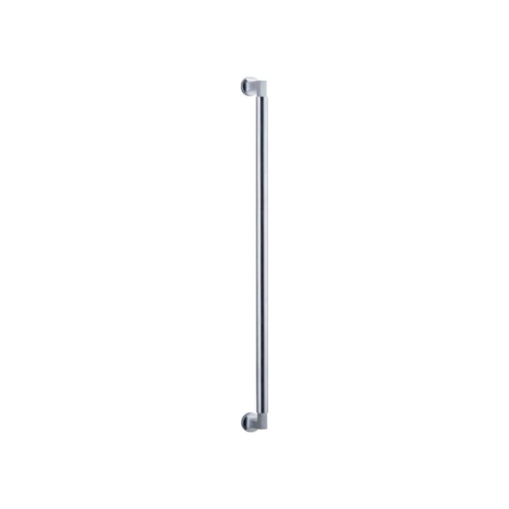 Pull Handle Berlin Brushed Chrome H635xW22xP63mm BP35mm CTC600mm in Brushed Chrome