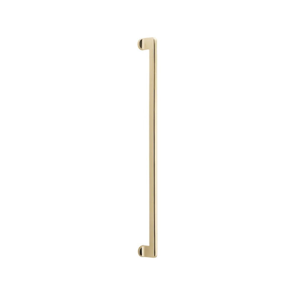 Pull Handle Baltimore Polished Brass L635xW13xP64mm BP35mm CTC600mm in Polished Brass