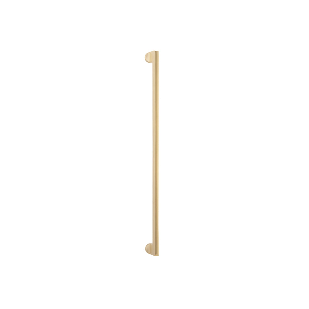 Pull Handle Baltimore Brushed Brass L635xW13xP64mm BP35mm CTC600mm in Brushed Brass